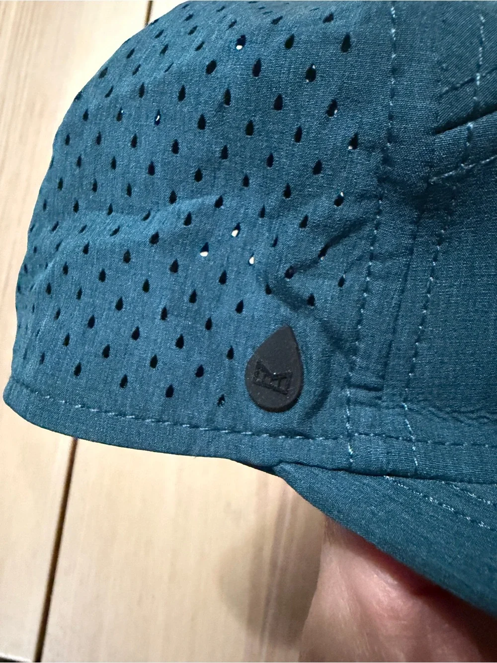 Melin Hydro Trenches Icon Heather Ocean SnapBack Hat READ